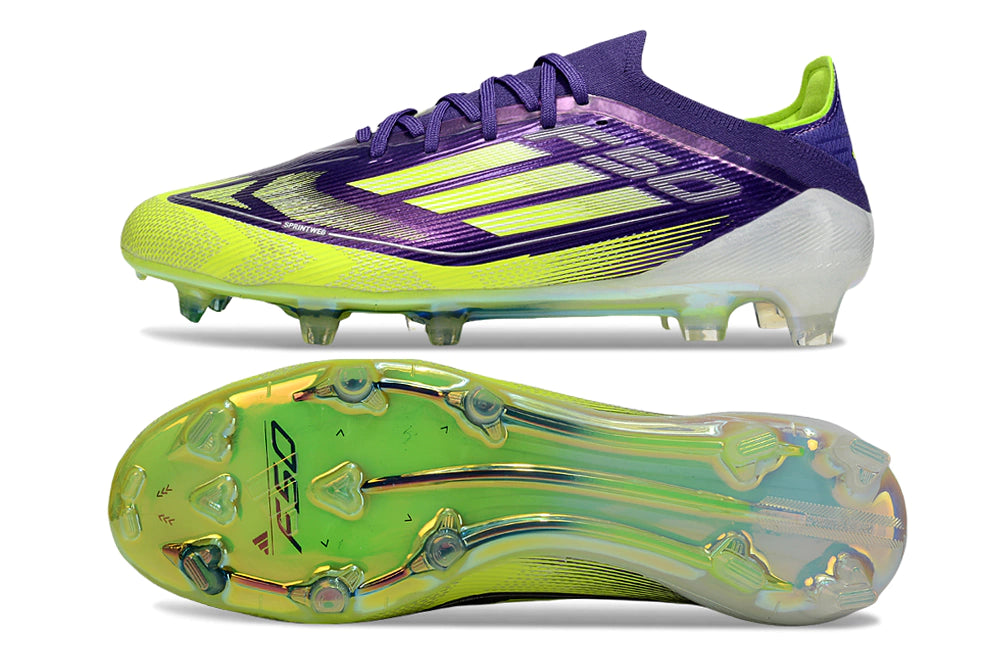 Chuteira Adidas F50 X Campo - Roxo/Verde