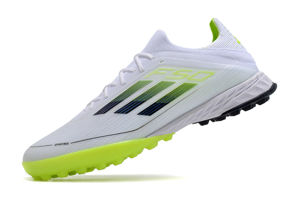 Chuteira Adidas X F50 Pro Society - Branco/Verde