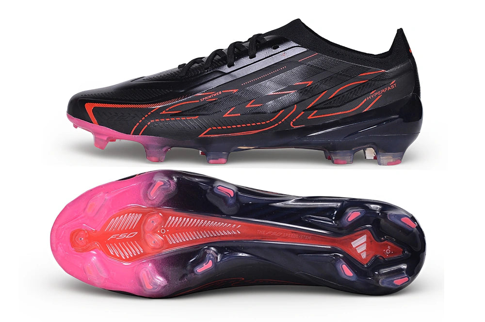 Chuteira Adidas F50 Hyperfast Eltie FG - Preto