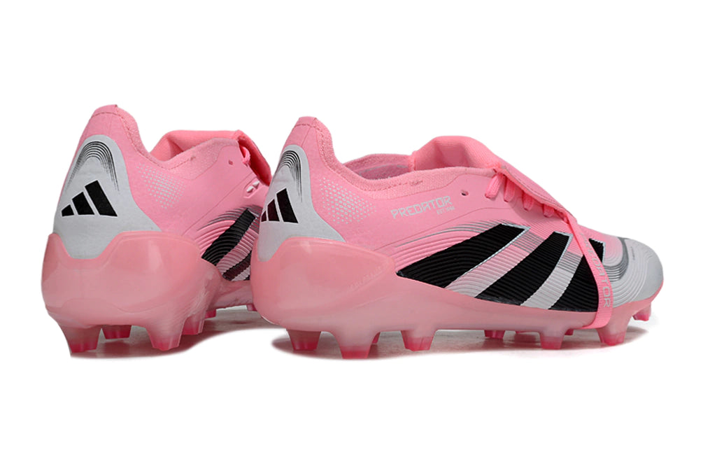 Chuteira Adidas Predator Elite Tongue 25 Campo FG - Rosa