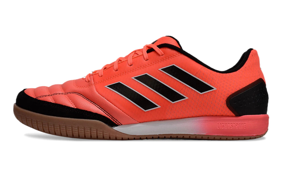 Chuteira Adidas Top Sala Futsal - Laranja/Preto/Bege