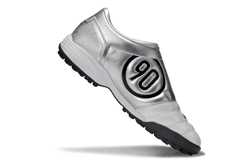 Chuteira Nike Total 90 Society - Branco/Prata