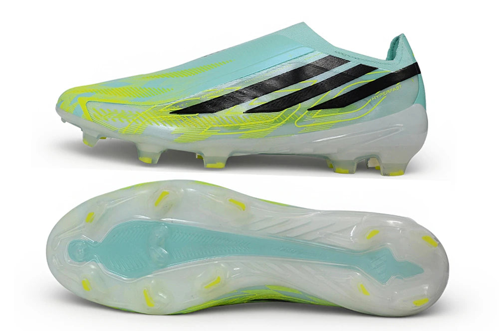 Chuteira Adidas F50 Hyperfast Laceless FG - Verde