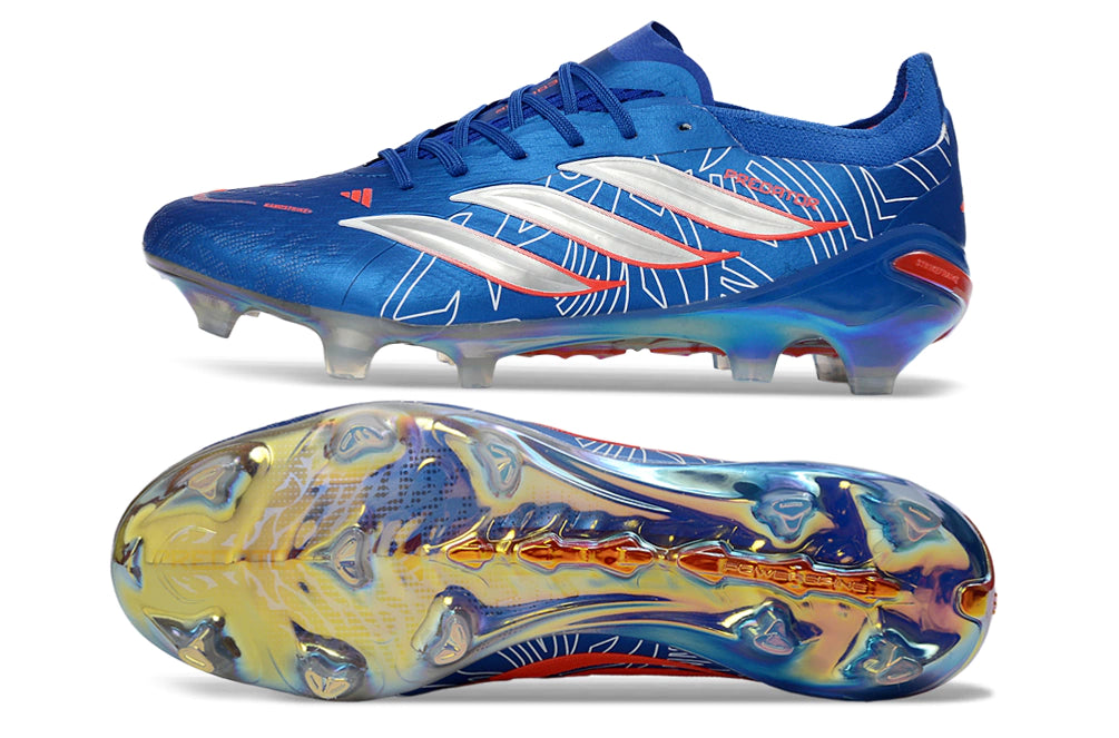 Chuteira Adidas Predator Elite 26 Campo FG - Azul
