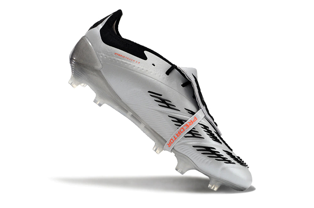 Chuteira Adidas Predstrike Elite Campo - Cinza/Preto