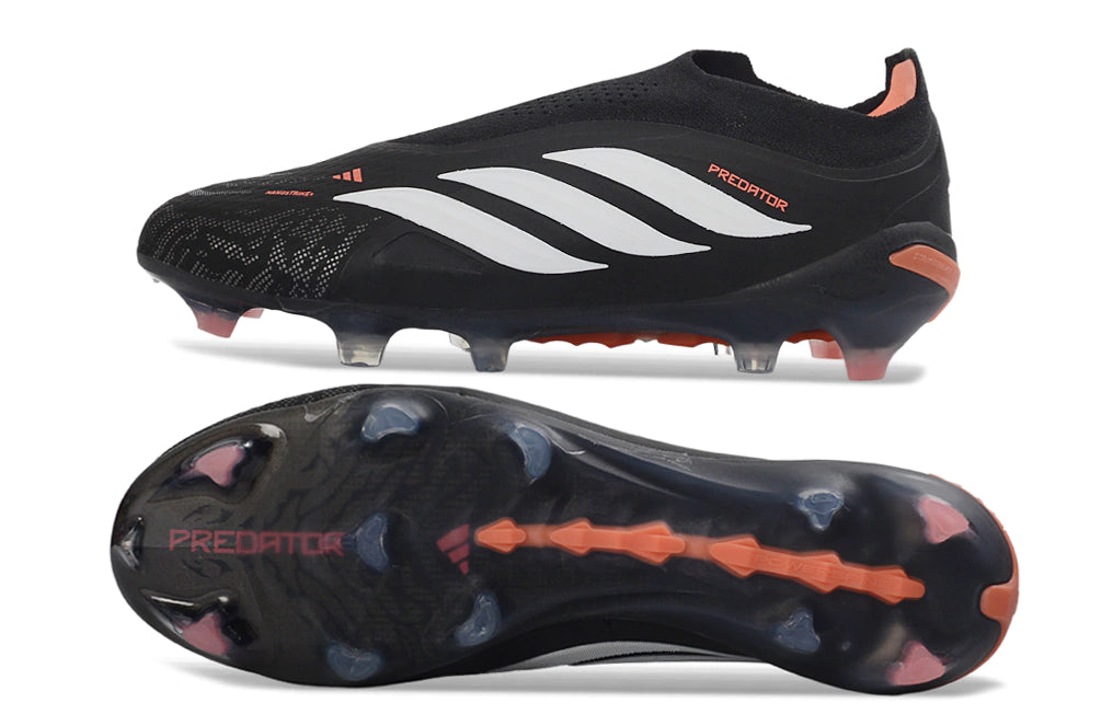 Chuteira Adidas Predator Laceless 26 Elite FG - Preto