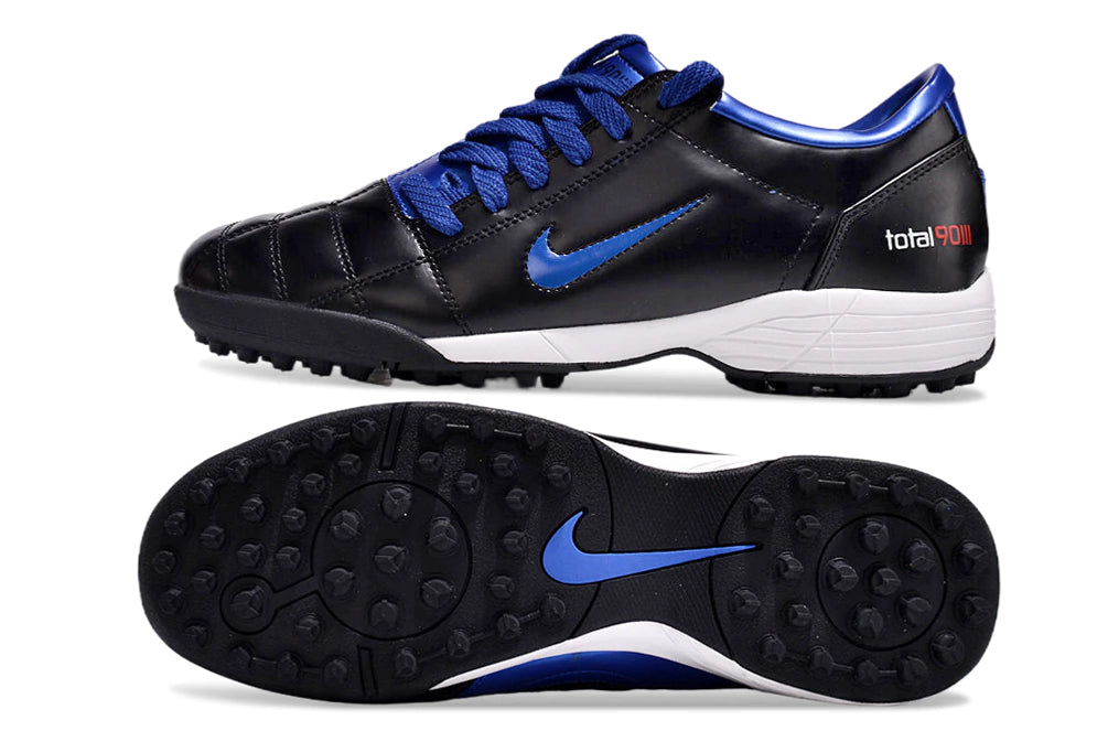 Chuteira Nike Total 90 Society - Preto/Azul