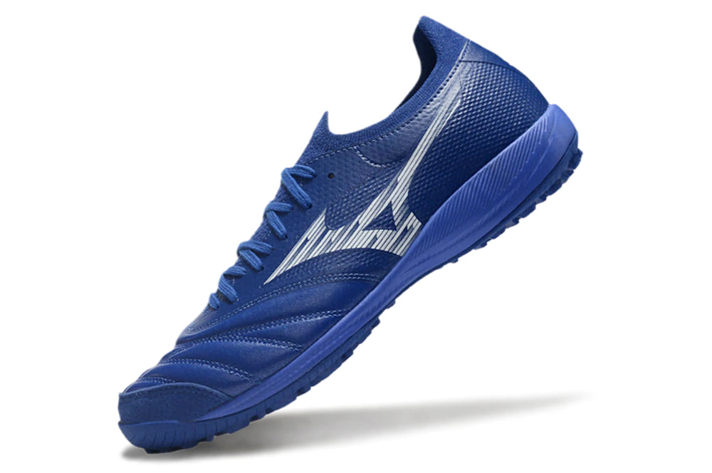 Chuteira Miuzno Morelia Neo Sala β Society - Azul/Branco