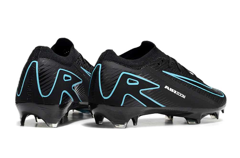 Chuteira Nike Air Zoom Mercurial Vapor 16 Elite FG - Preto/Azul