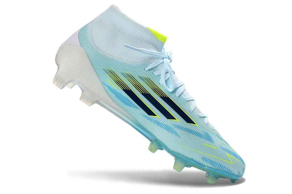 Chuteira Adidas F50 Elite Mid Campo - Azul