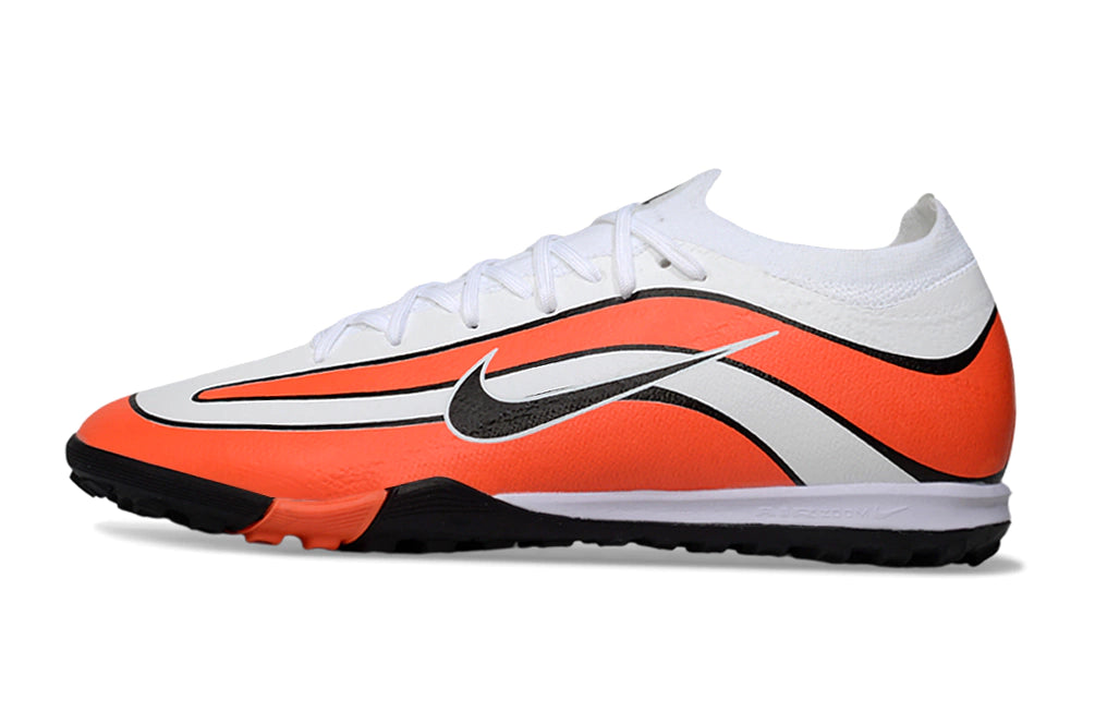 Chuteira Nike Mercurial Vapor 16 Elite Society - Branco/Laranja
