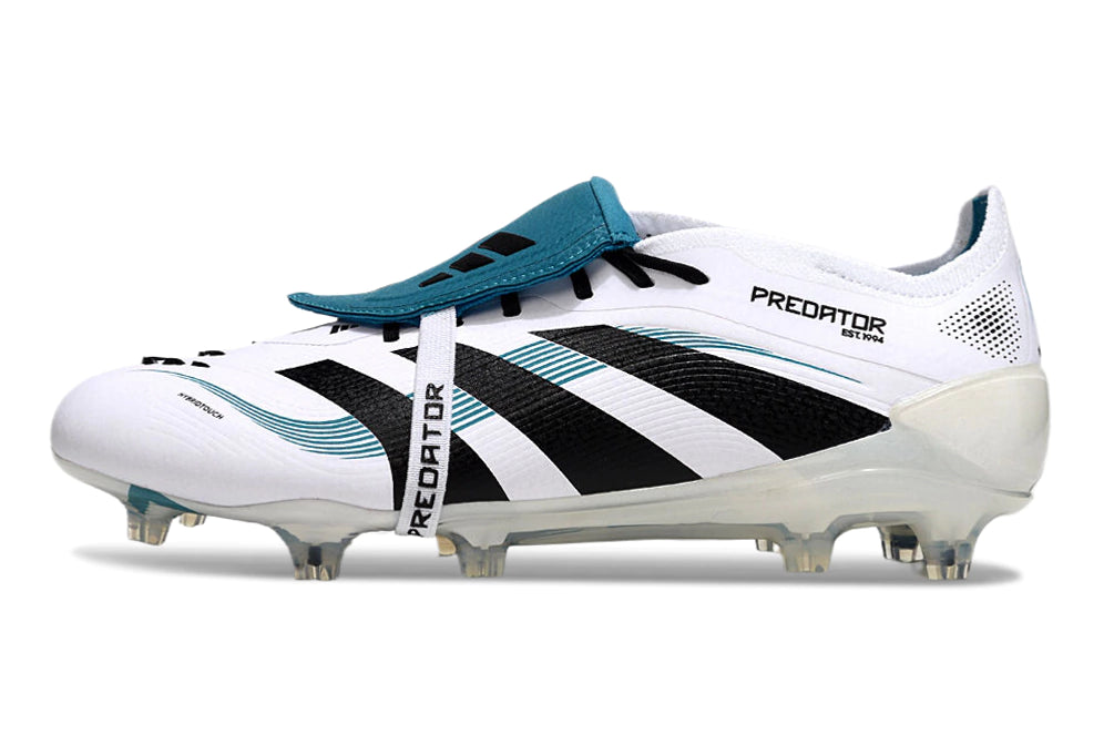 Chuteira Adidas Predator Elite 25 Campo - Branco/Azul