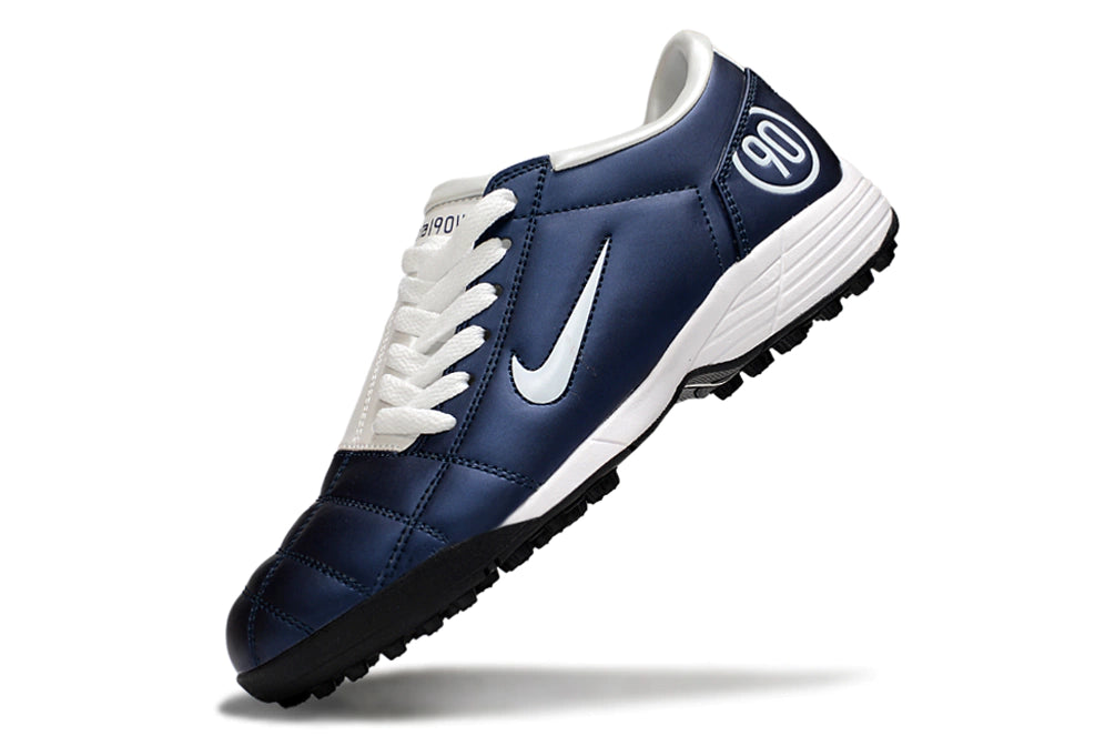 Chuteira Nike Total 90 Society - Azul/Branco