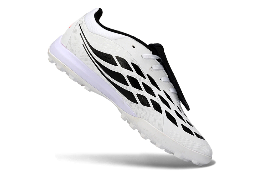 Chuteira Adidas Predator Tongue 26 Society -Branco/Rosa