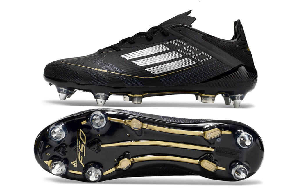 Chuteira Adidas F50 X Campo SG "Dark Spark"
