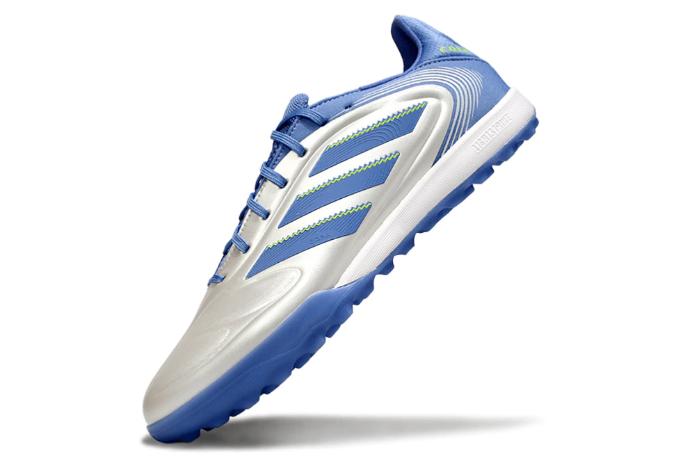 Chuteira Adidas Copa Pure 3 Society - Cinza/Azul
