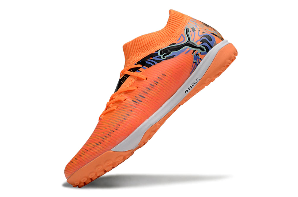 Chuteira Puma Future 8 Match Society - Laranja