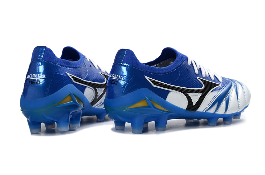 Chuteira Mizuno Morelia Neo 4 Campo - Azul