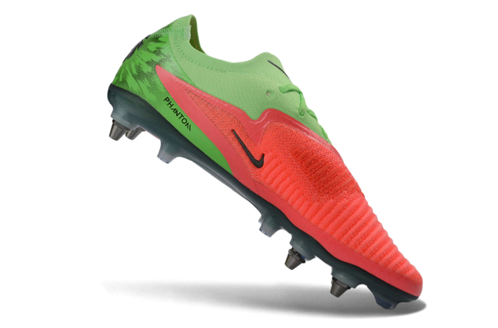 Chuteira Nike Phantom 6 Elite SG - Laranja/Verde