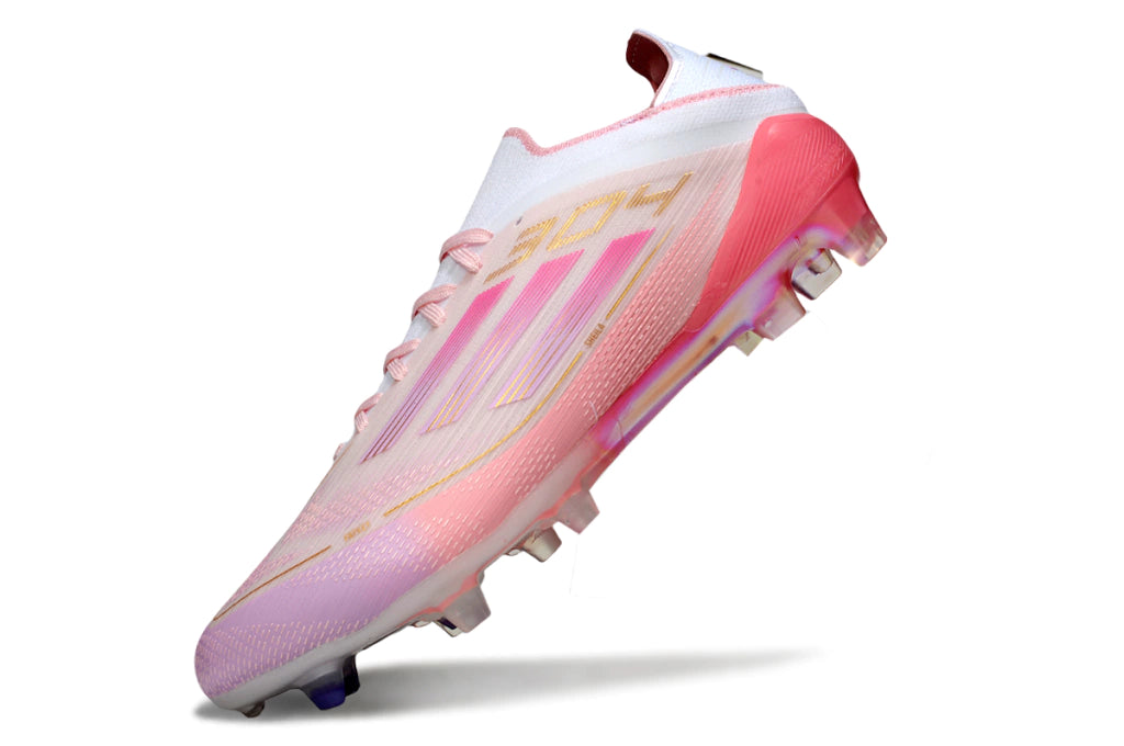 Chuteira Adidas F50 X Campo - Rosa