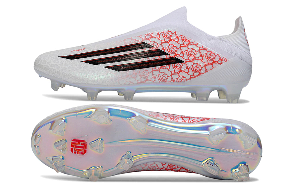 Chuteira Adidas F50 X Laceless Campo - Branco