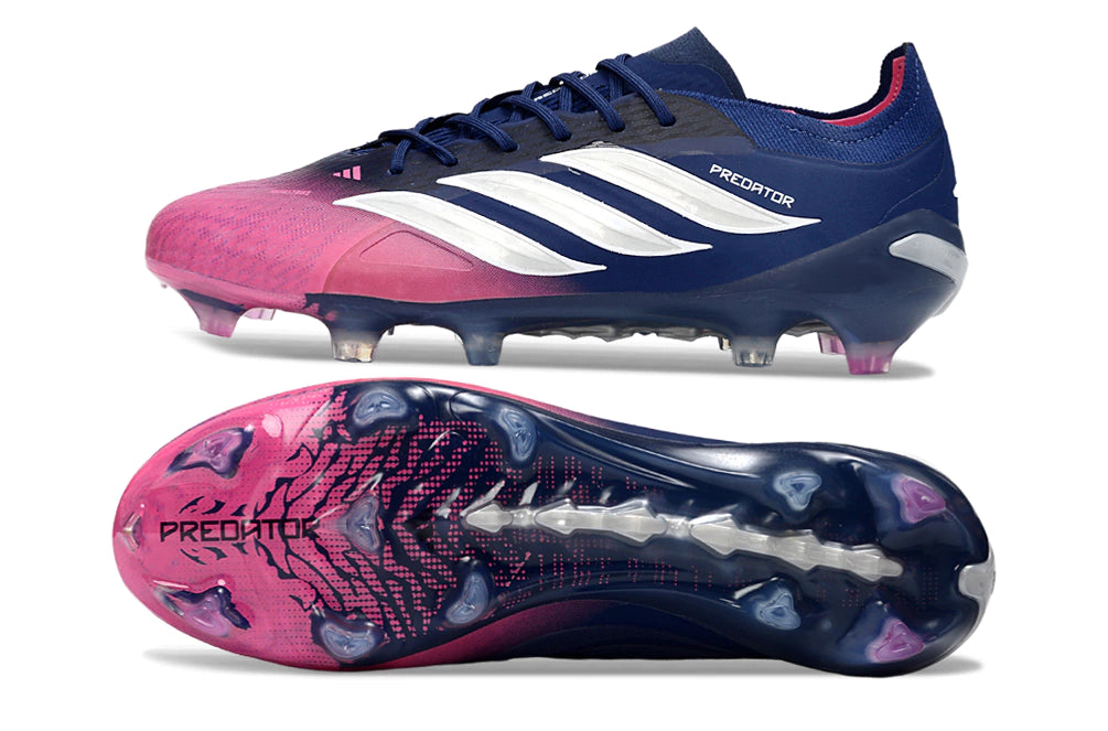 Chuteira Adidas Predator Elite 26 Campo FG - Roxo/Rosa