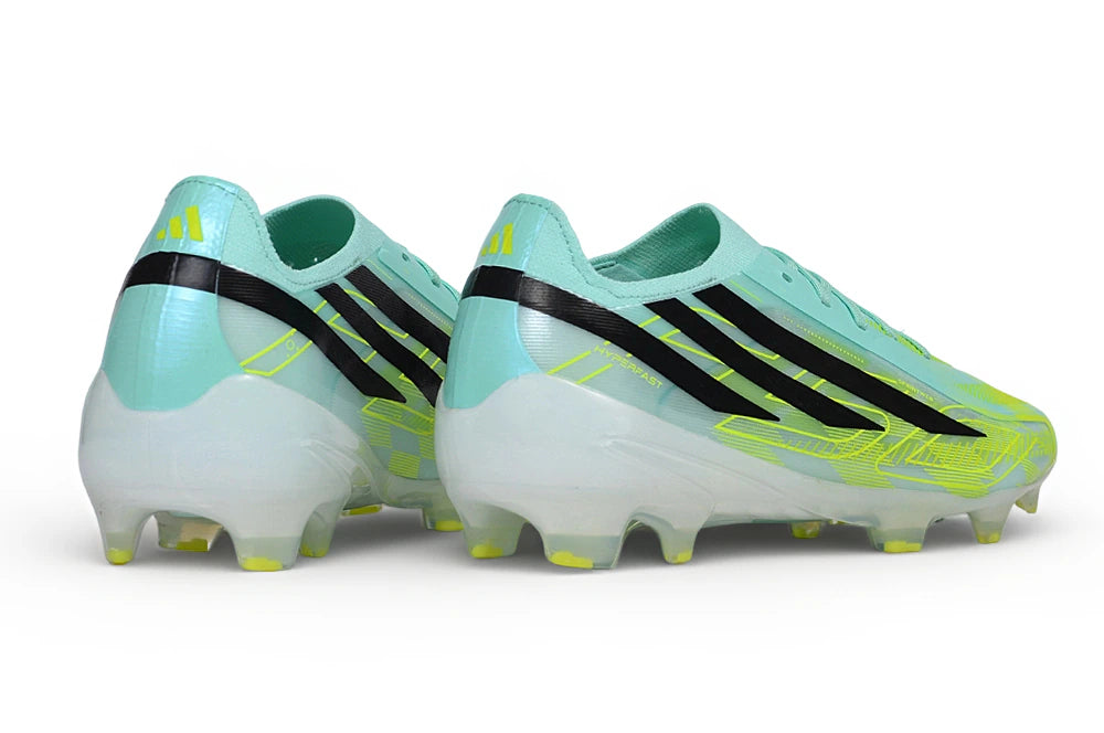 Chuteira Adidas F50 Hyperfast Eltie FG - Verde