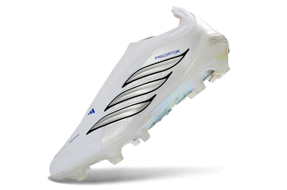 Chuteira Adidas Predator Laceless 26 Elite FG - Branco