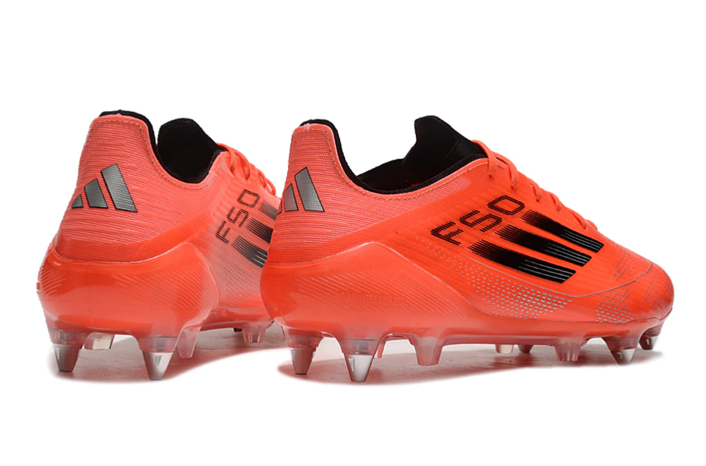 Chuteira Adidas F50 X Campo SG - Laranja/Preto