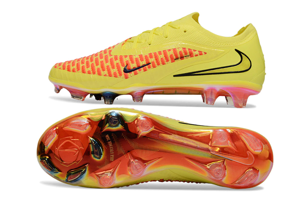 Chuteira Campo NIKE Phantom 6 Elite FG - Amarelo