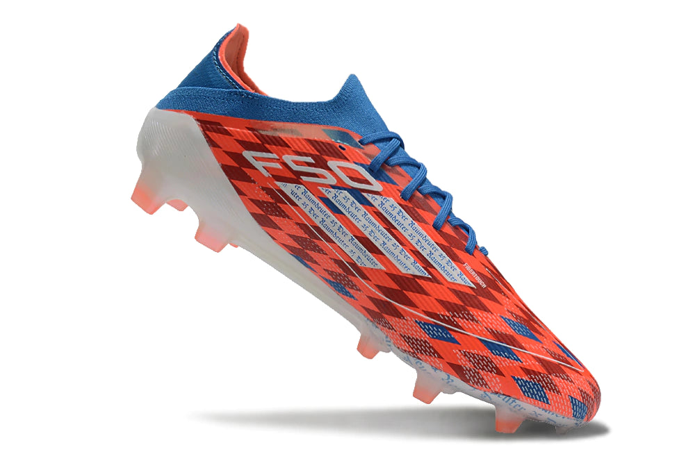 Chuteira Adidas F50 X Campo - Vermelho/Preto
