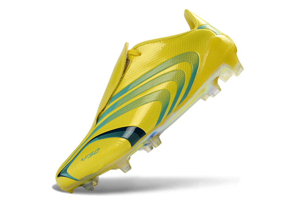 Chuteira Adidas TUNit F50 Elite FG - Amarelo