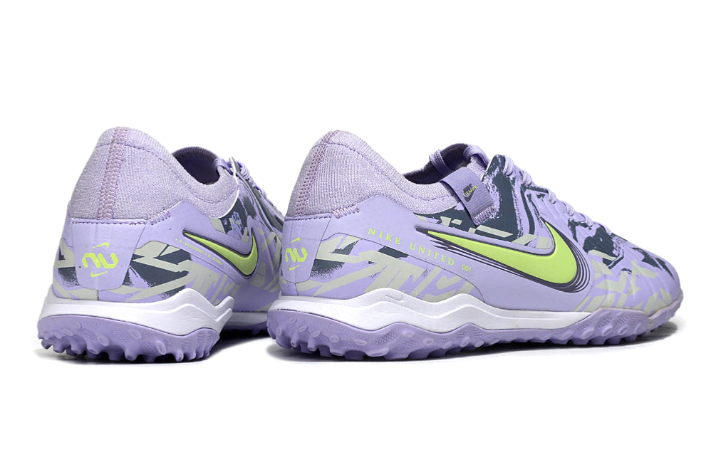 Chuteira Nike Tiempo 10 Pro Society Roxo "United Pack"