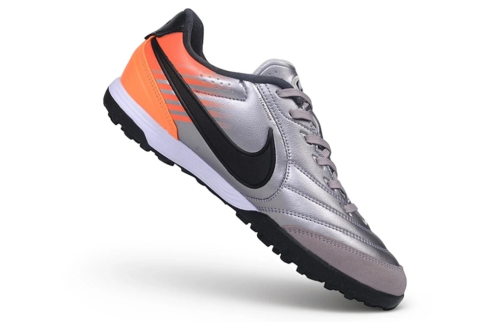 Chuteira Nike Tiempo Ligeira Pro Society - Prata