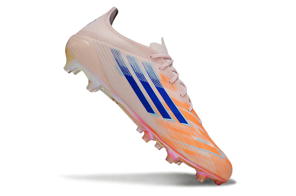 Chuteira Adidas F50 X Campo - Rosa/Laranja