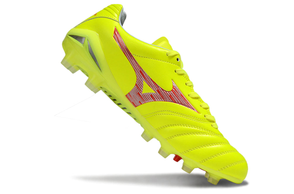 Chuteira Mizuno Morelia Neo 4 Campo - Amarelo