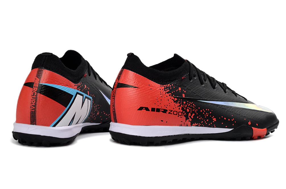 Chuteira Nike Mercurial Vapor 16 Elite Society - Preto/Vermelho