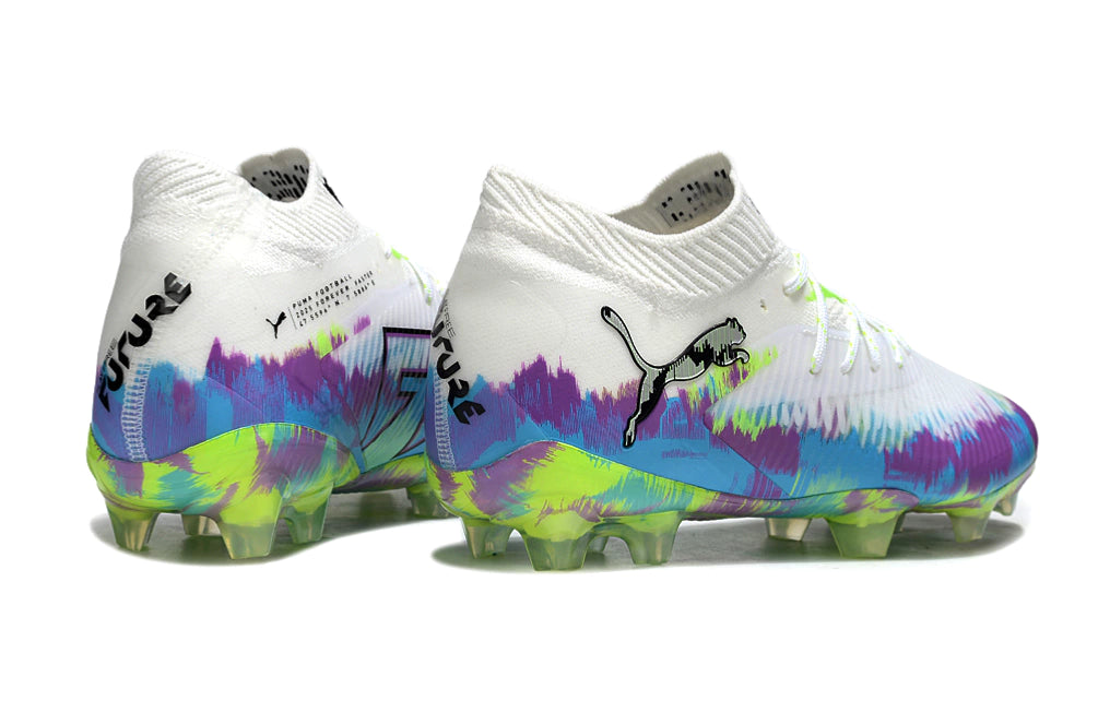 Chuteira Puma Future 8 Ultimate Campo FG - Roxo/Verde