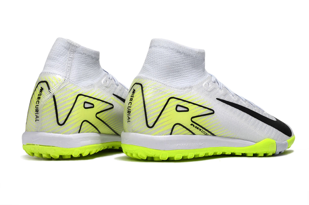 Chuteira Nike Mercurial Superfly 10 Elite Society - Branco/Verde