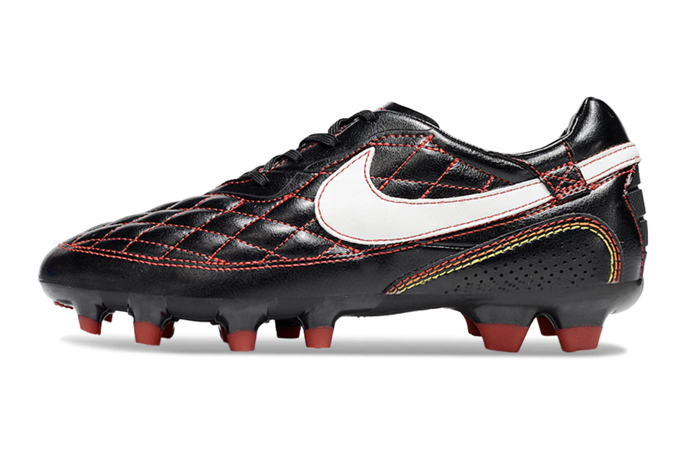 Chuteira Nike Tiempo Legend 10R Elite Campo - Preto/Branco