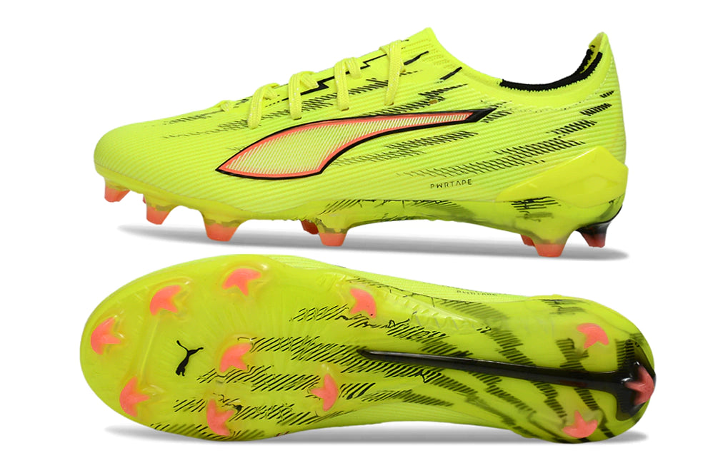 Chuteira Puma Ultra 5 Campo FG - Amarelo