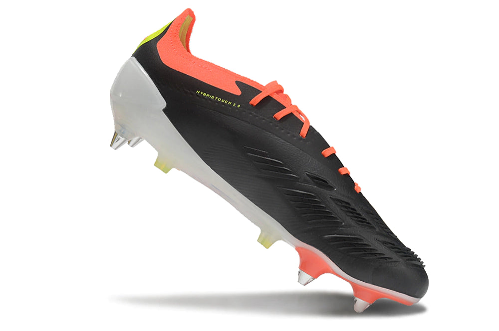 Chuteira Adidas Predator Elite SG - Laranja/Branco/Preto