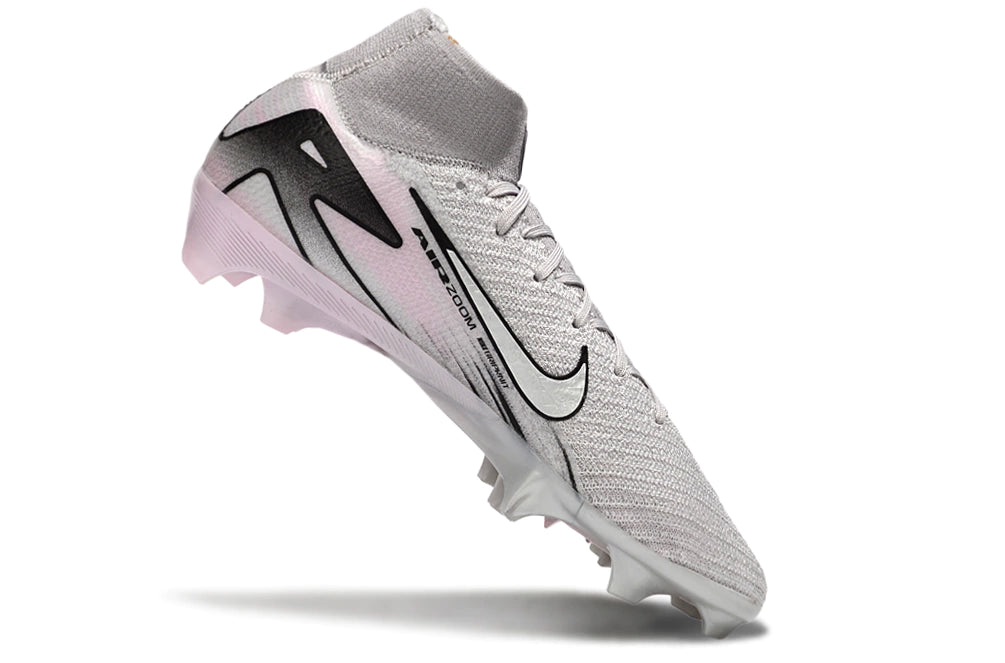 Chuteira Nike Air Zoom Mercurial Superfly 10 Elite Campo - Branco
