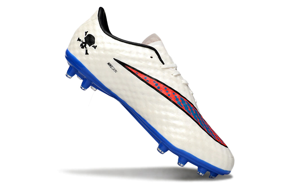 Chuteira Nike Hypervenom Phantom FG - Branco/Azul