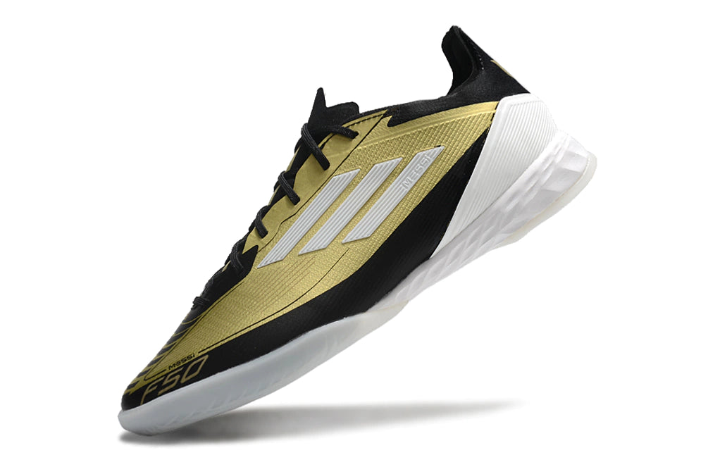 Chuteira Adidas X F50 Futsal - Preto/Dourado