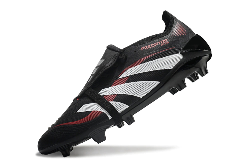 Chuteira Adidas Predator Elite Tongue 25 Campo FG - Preto/Branco