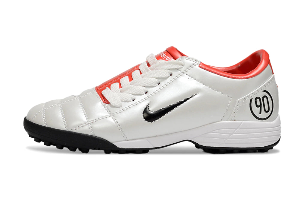 Chuteira Nike Total 90 Society - Branco/Vermelho