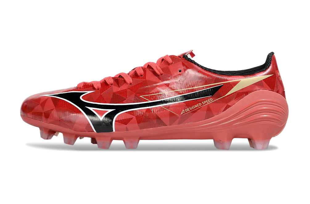 Chuteira Mizuno Alpha Japan FG "Ruby Red"