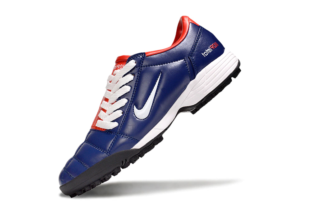 Chuteira Nike Total 90 Society - Vermelho/Azul