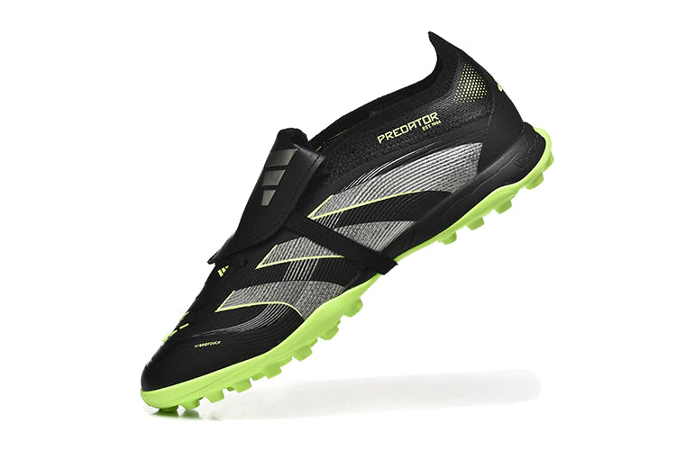 Chuteira Adidas Predator Tongue Elite 25 Society - Preto/Verde